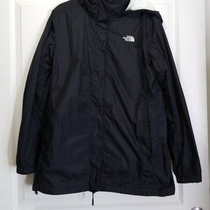 The North Face raincoat